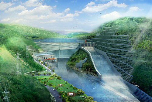 克孜勒苏柯尔克孜老挝南塔河1号水电站项目
